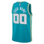 Maillot NBA Charlotte Hornets Personnalisable Jordan 2023-24 City Edition Teal Swingman - Homme
